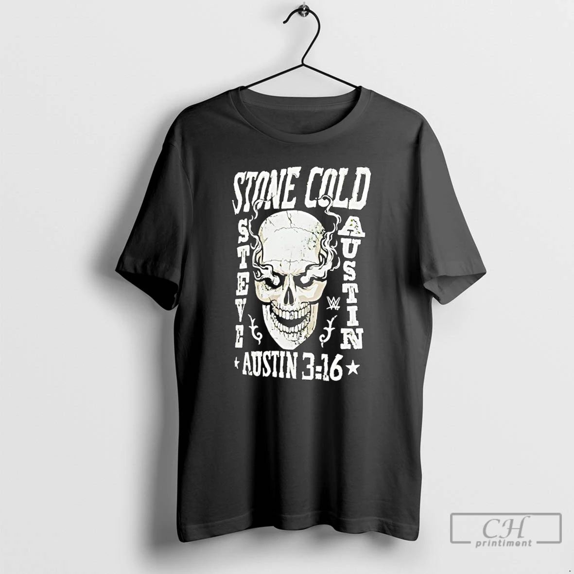 Classic Goodie Two Sleeves Green Stone Cold Steve Austin Skeleton T Shirts