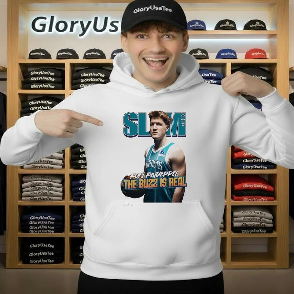 Charlotte Hornets Kon Knueppel SLAM Shirt