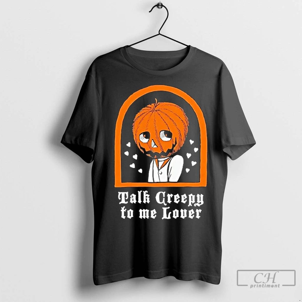 Classic Pumpkin Talk Creepy To Me Halloween