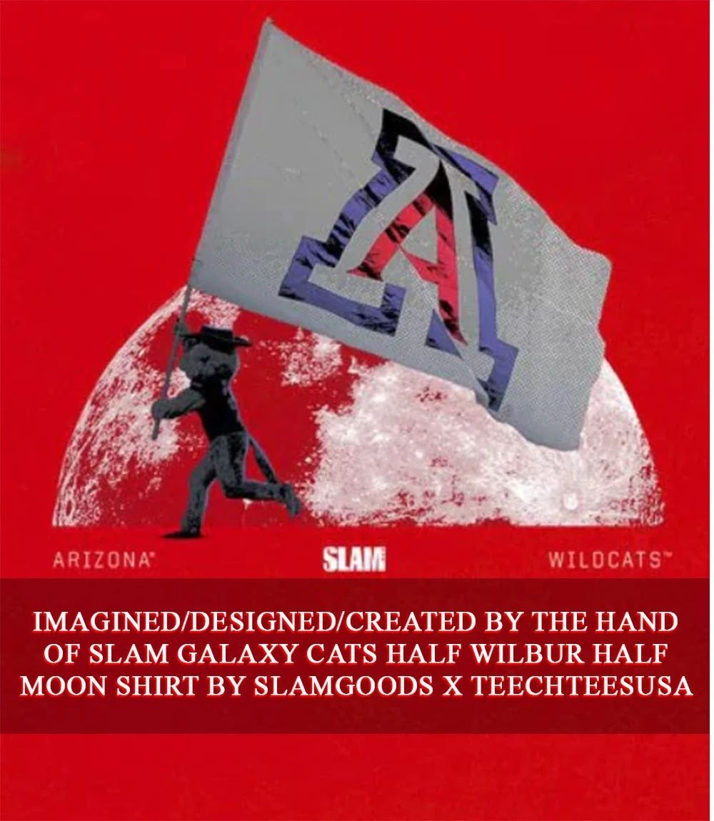 SLAM Galaxy Wilbur Flag On The Moon shirt by slamgoods