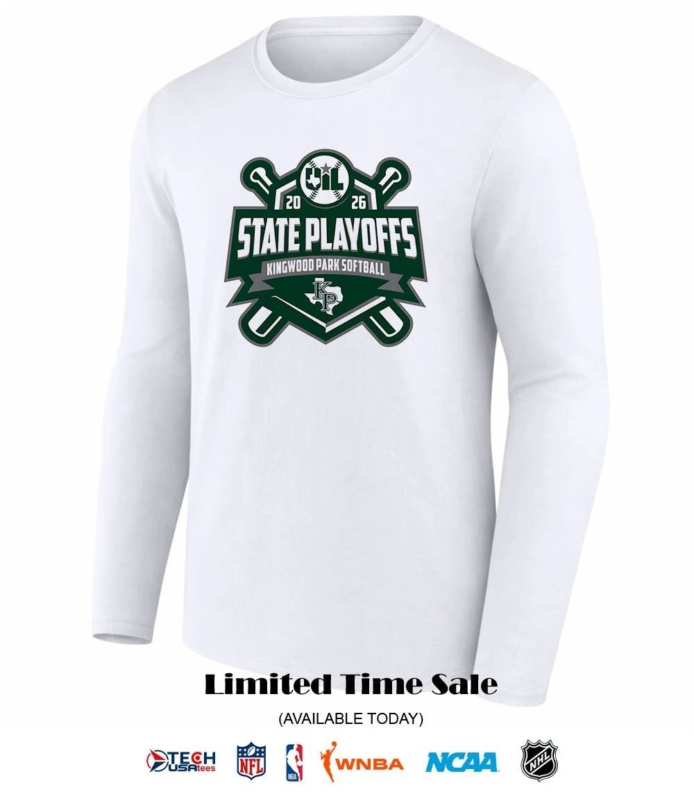 Kingwood Park Softball 2026 State Playoffs logo shirt