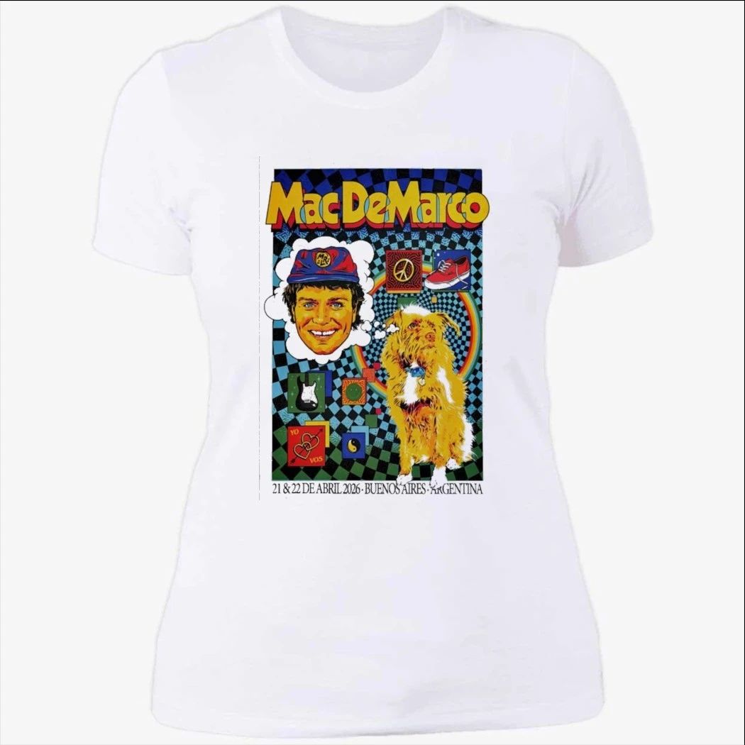 Mac Demarco Buenos Aires Argentina 4-21,4-22-2026 Shirt