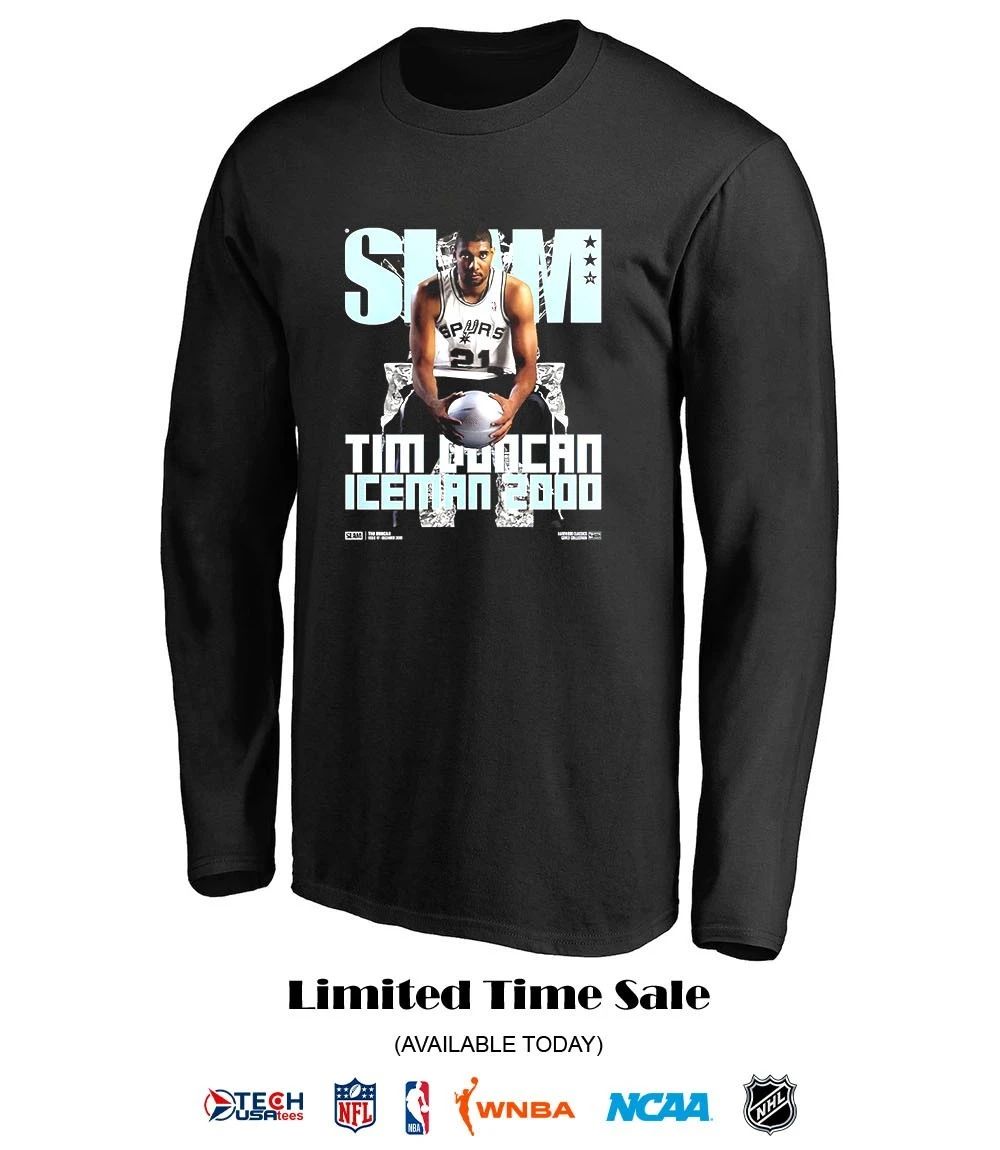 SLAM Tim Duncan Iceman 2000 shirt by slamgoods