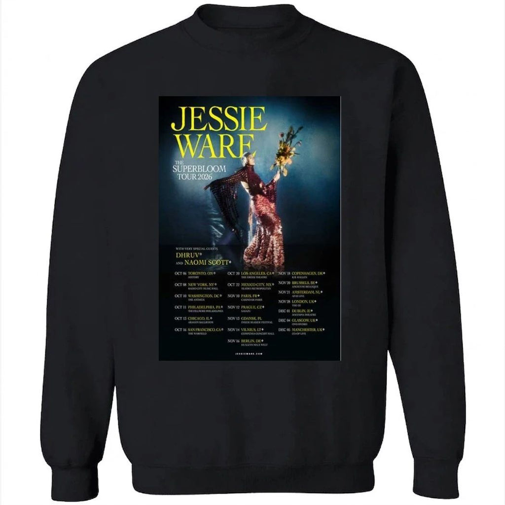 Jessie Ware Fall Tour Poster 2026 Shirt
