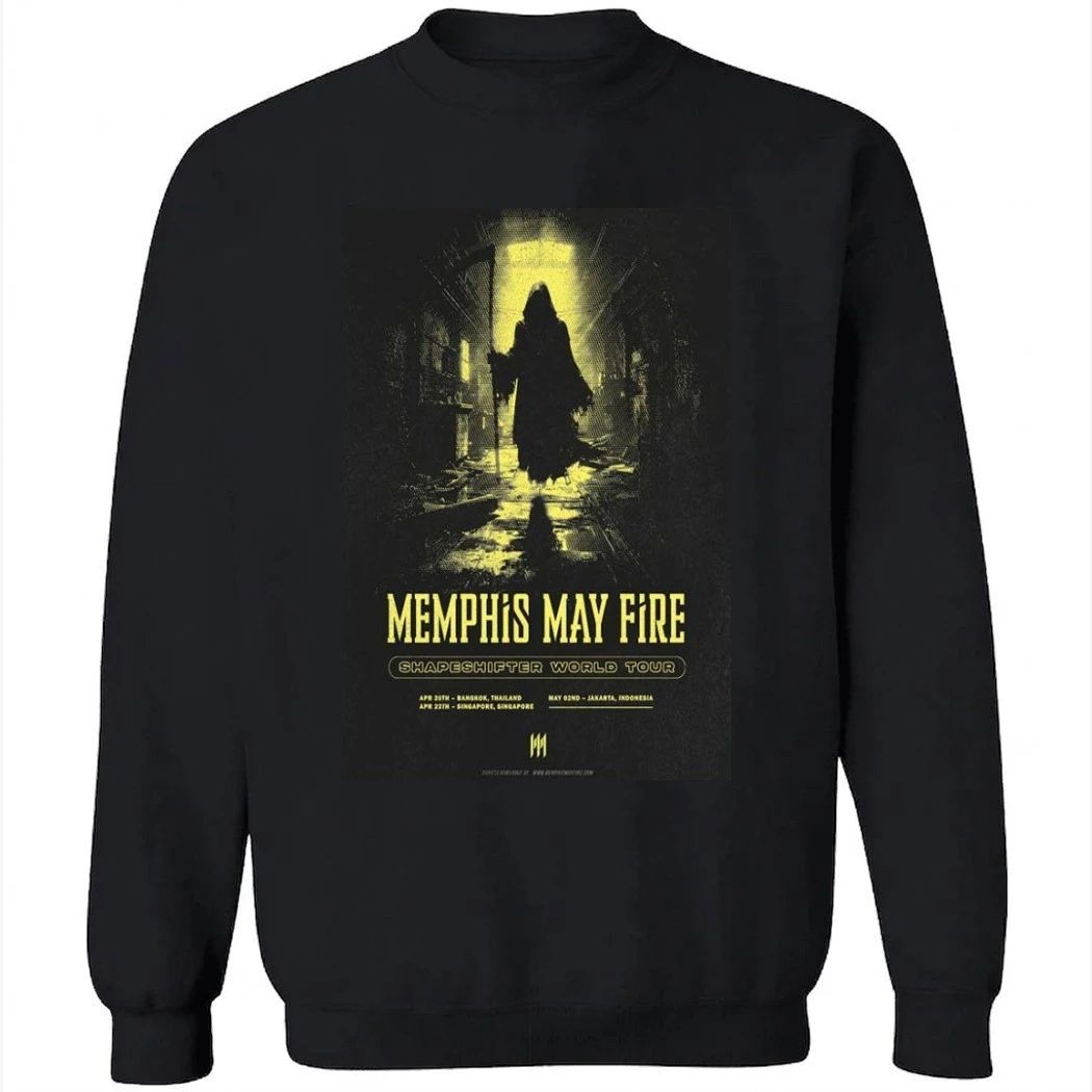 Memphis May Fire Shapeshifter World Tour 2026 Poster Shirt