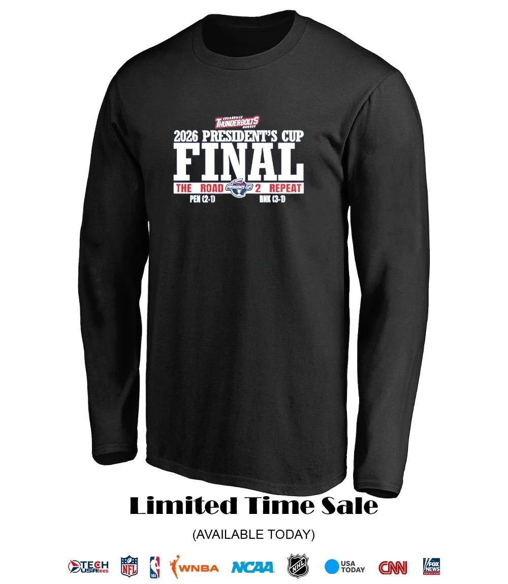 Evansville Thunderbolts 2026 President’s Cup Final shirt