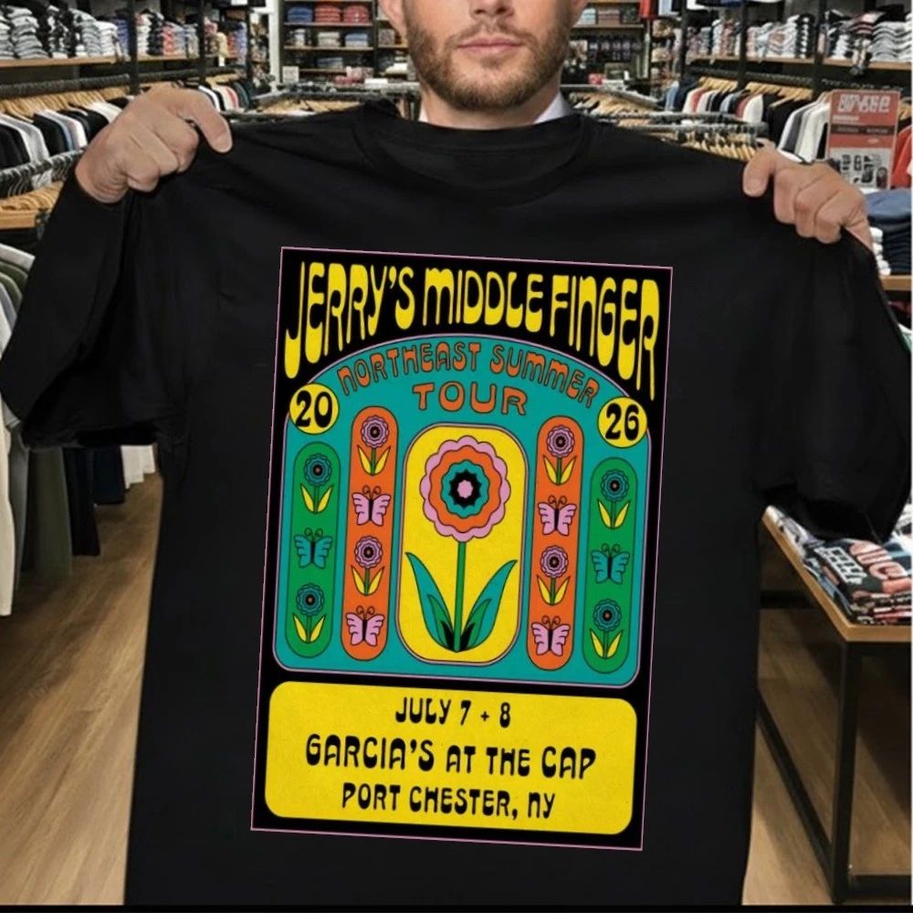 Jerry’s Middle Finger The Capitol Theatre in Port Chester NY July 7-8 2026 Poster Shirt