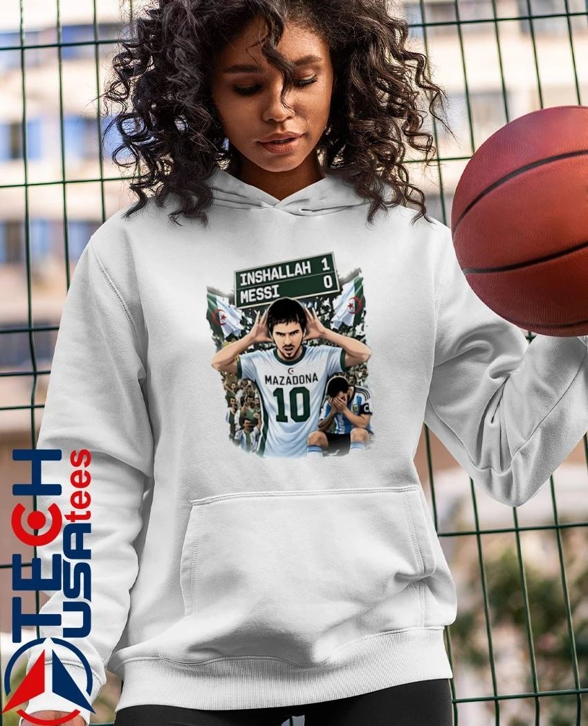 Khoubaib Kouas Messi vs Maza Algeria Argentina shirt