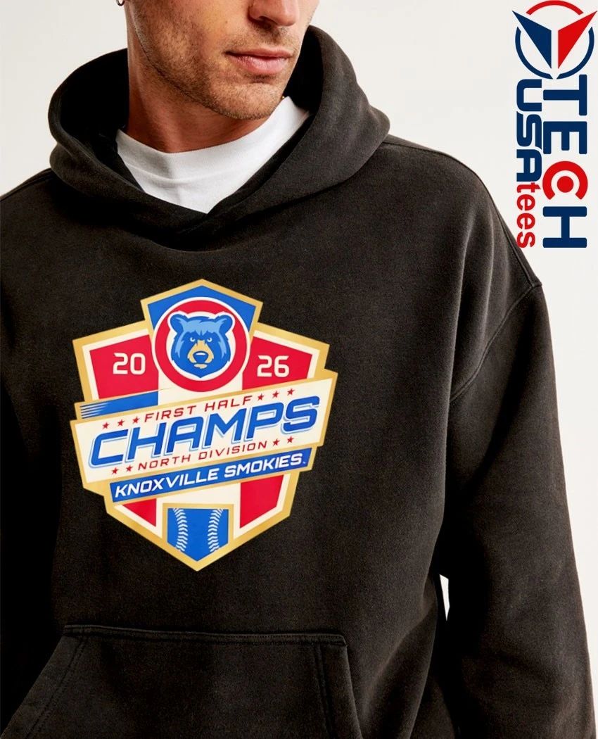 Knoxville Smokies 2026 First Half North Division Champions logo shirt
