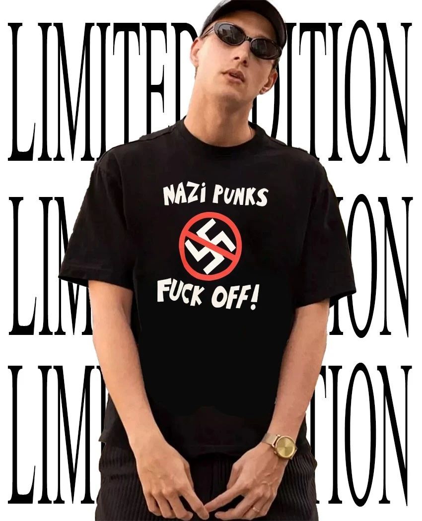Nazi punks fck off shirt