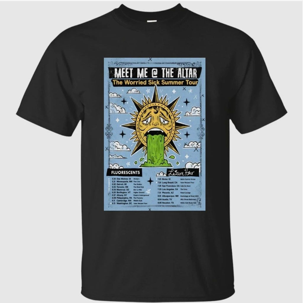 Meet Me @ The Altar The Worried Sick Summer Tour 2026 Shirt