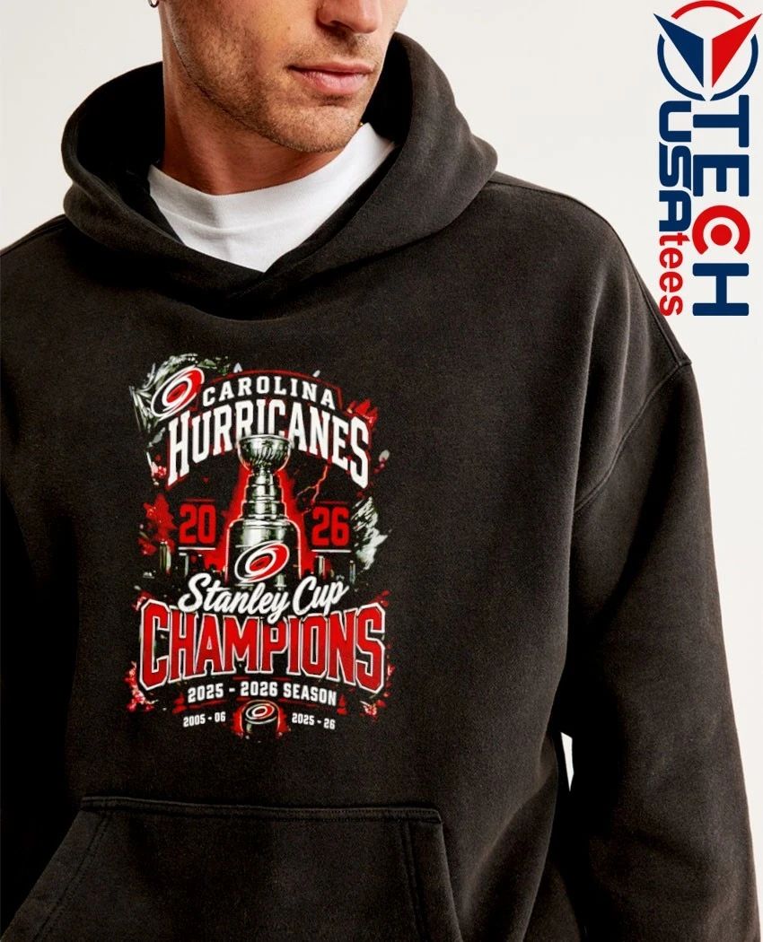 Carolina Hurricanes Hockey 2025-2026 Stanley Cup Champions shirt