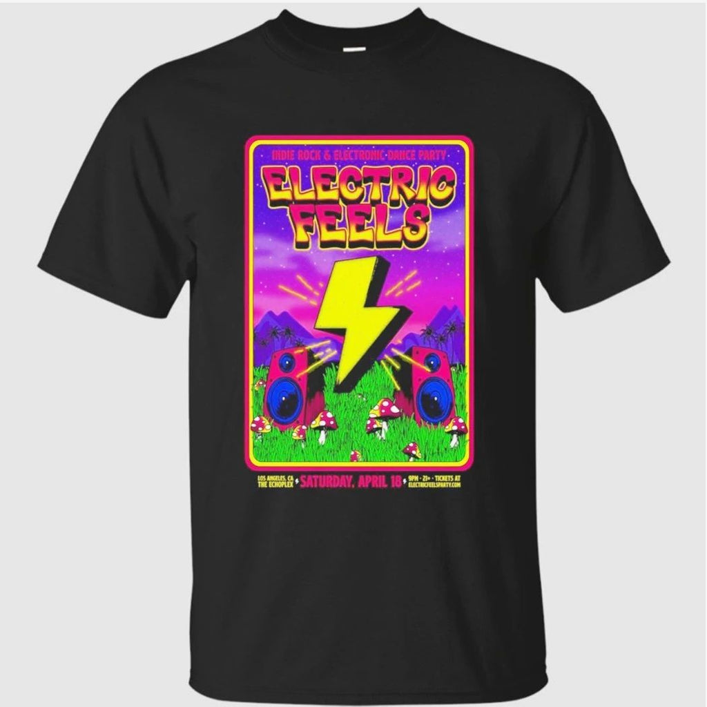 Electric Feels April 18 2026, Los Angeles CA Shirt