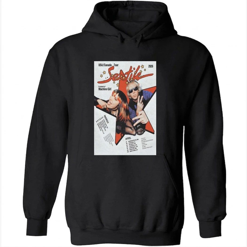SEXTILE USA And Canada 2026 Tour Shirt