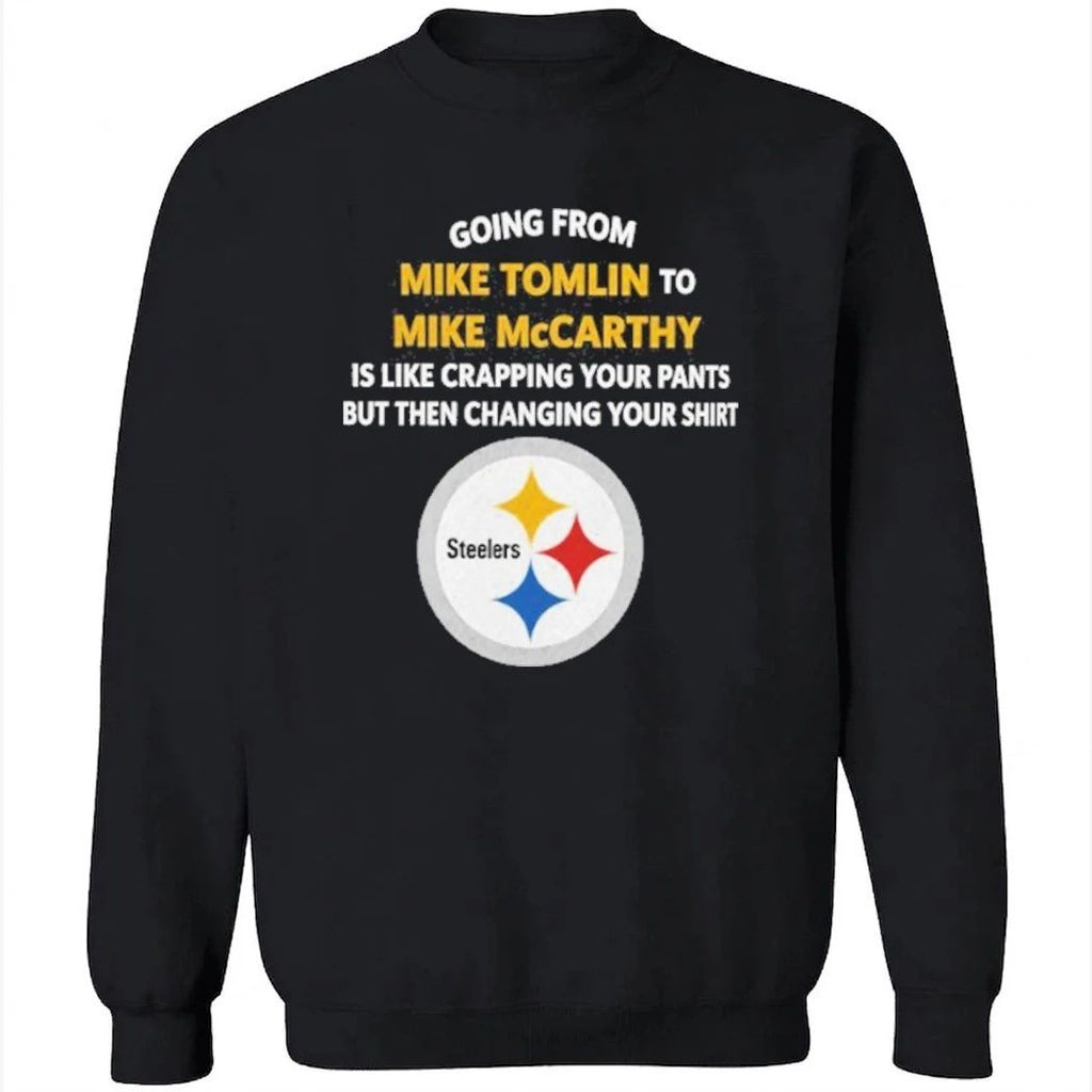 Going From Mike Tomlin To Mike Mccarthy Shirt