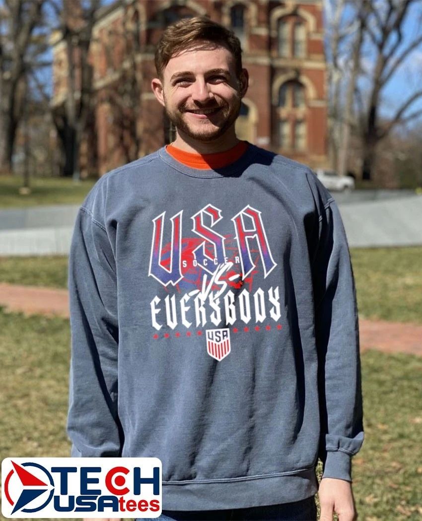 U.S.A Soccer vs. everybody logo shirt