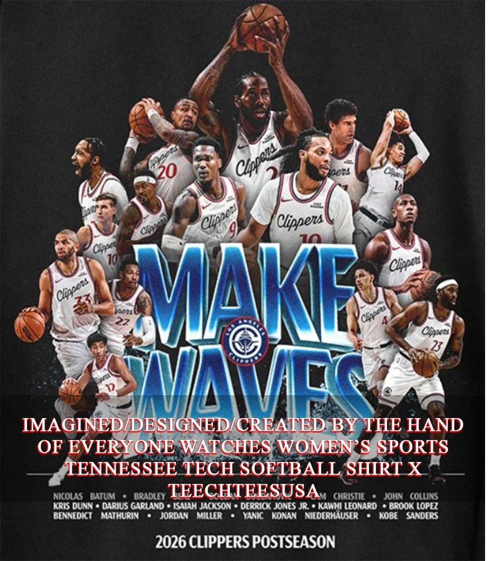 Make Waves Los Angeles Clippers 2026 Postseason shirt