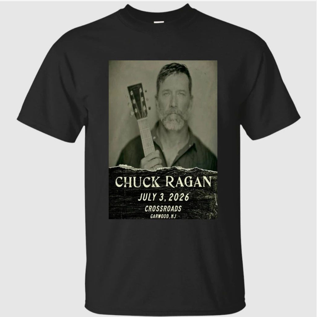 Chuck Ragan Crossroads July 3 2026 Garwood, NJ Concert Poster Shirt
