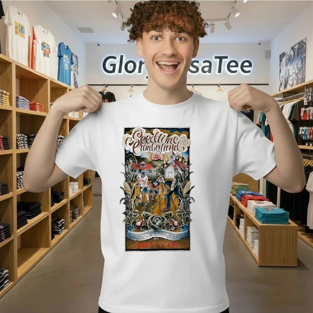 Introducing the 2026 Seedtime on the Cumberland Festival poster Shirt