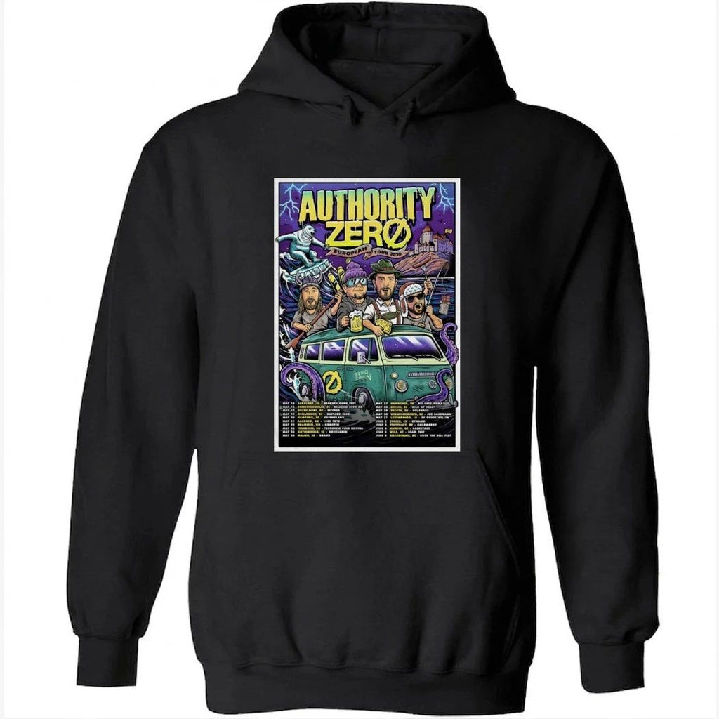Authority Zero European 2026 Tour Shirt