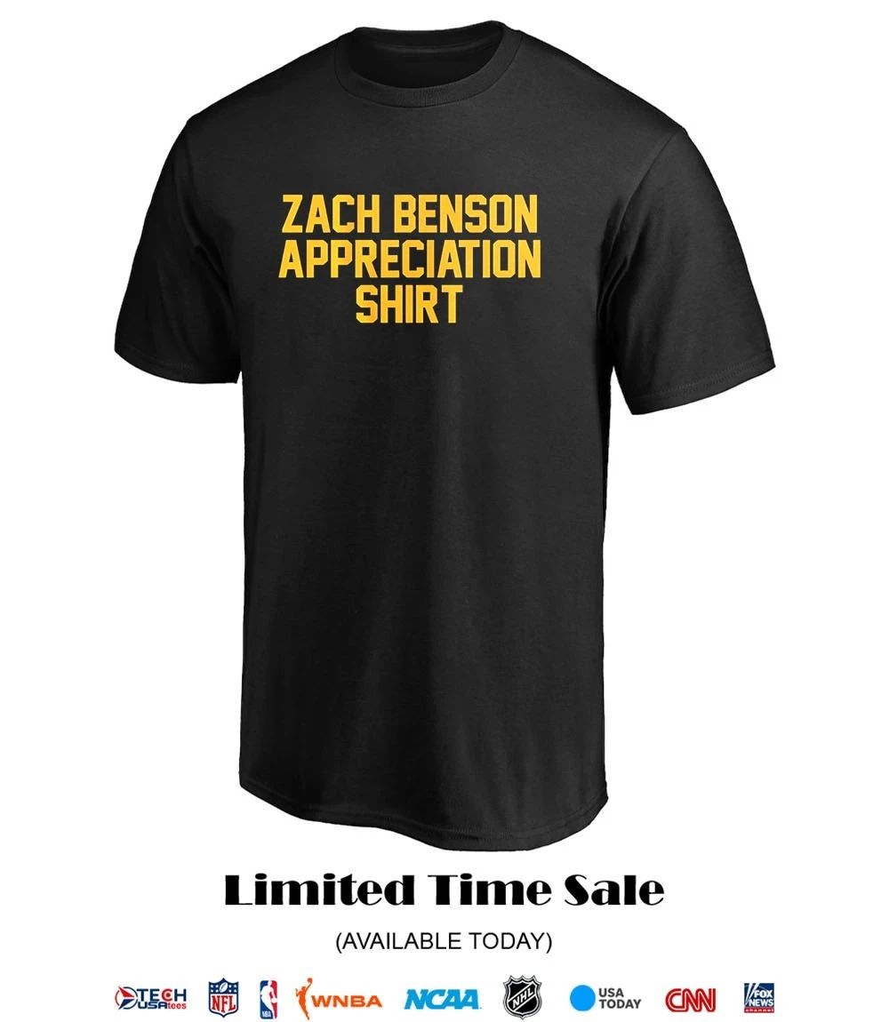 Buffalo Sabres Zach Benson Appreciation shirt