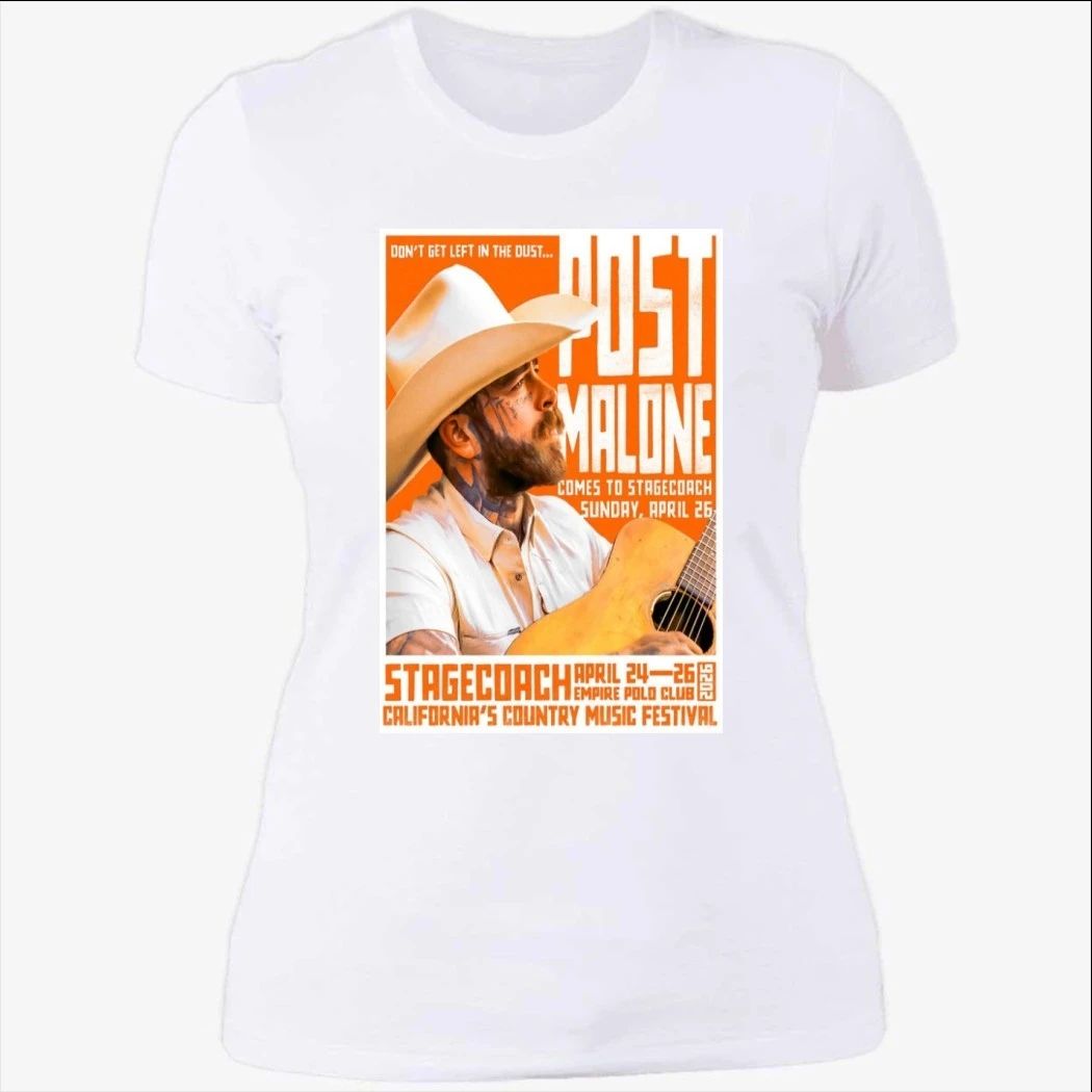 Stagecoach April 24-26 2026 Empire Polo Club, Indio, CA Poster Shirt