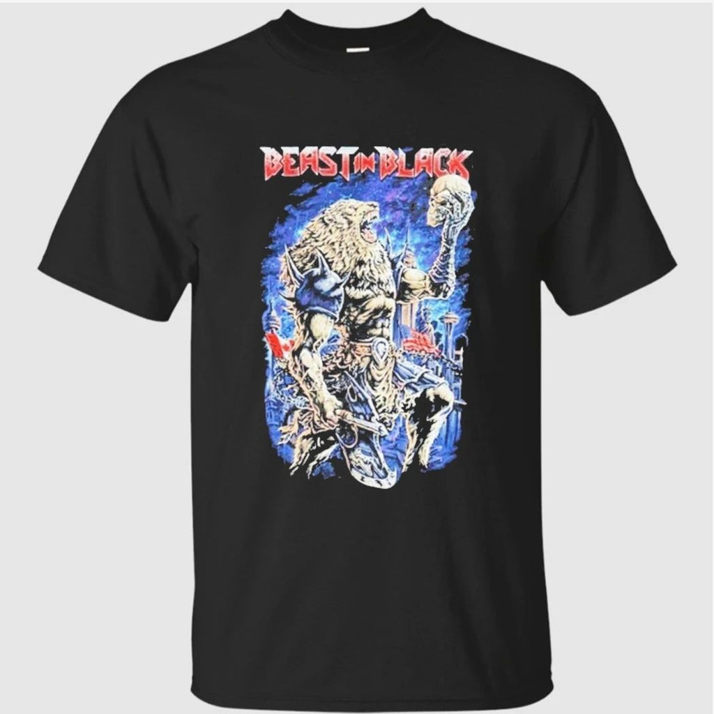 Beast In Black Merch North American Tour 2026 City Shirt