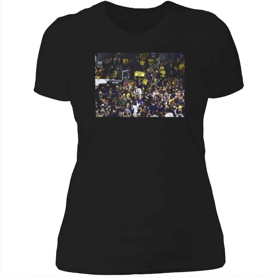 Michigan Basketball Shock The World Boys Go Blue Shirt