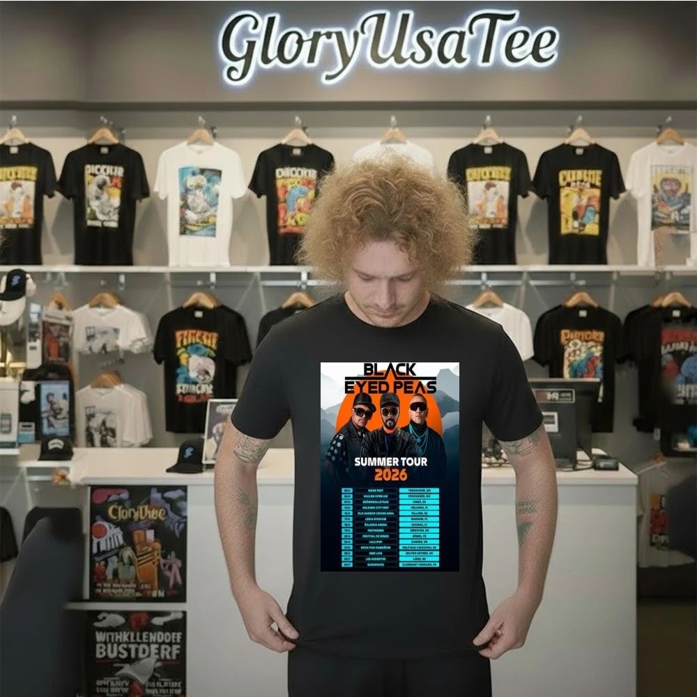 Black Eyed Peas Summer Tour 2026 Poster Shirt