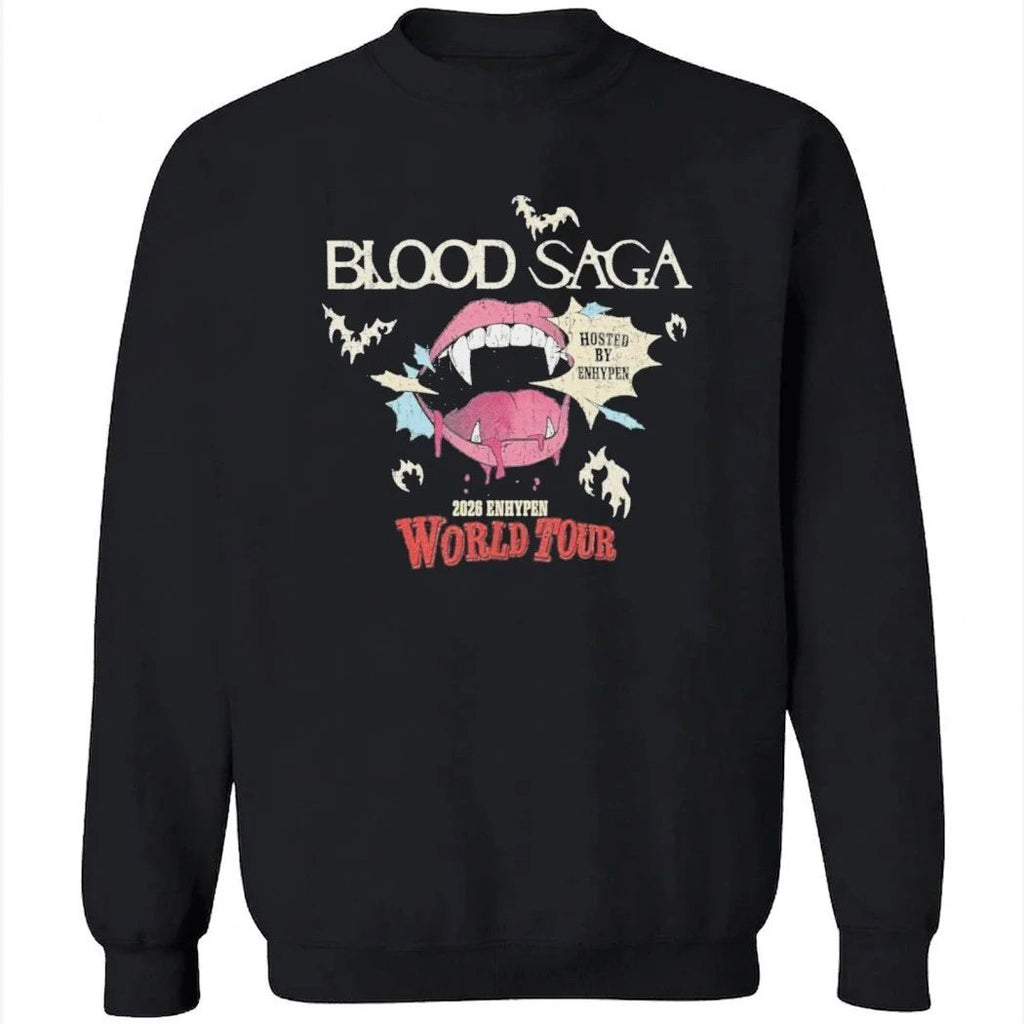 Enhypen Blood Saga World Tour Shirt