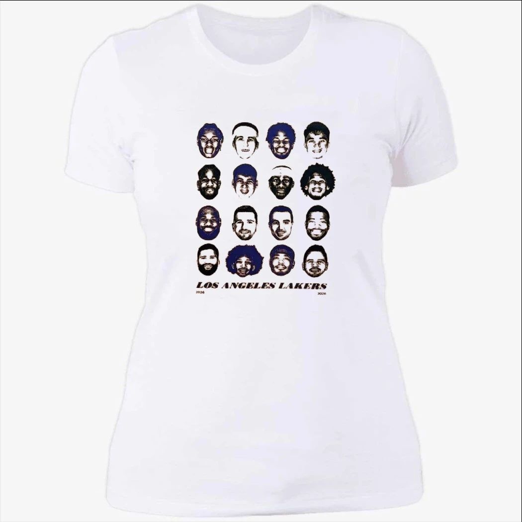 Lakers 2026 Playoff Giveaway Crypto Arena Shirt