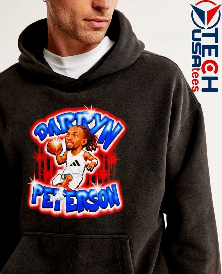 Darryn Peterson NBA Draft caricature shirt