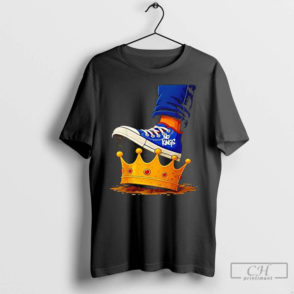 Classic No Kings Shoe On Crown T Shirts