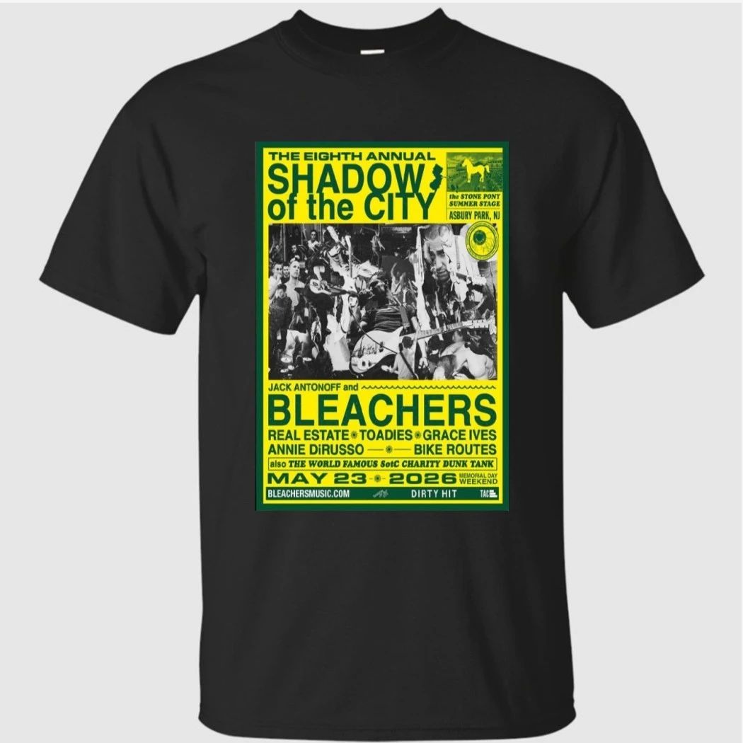 Bleachers Asbury Park, New Jersey May 23 2026 Poster Shirt