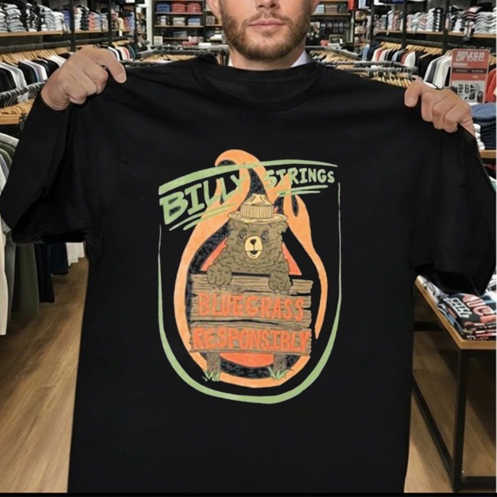 Billy Strings Spring Tour 2026 Bluegrass Responsibly Shirt