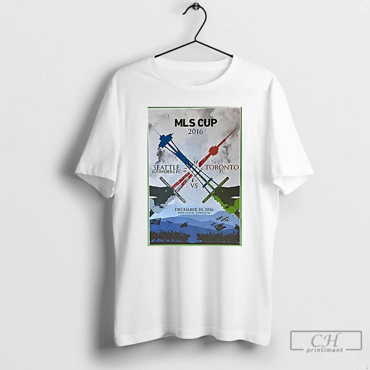 Classic Seattle Sounders Fc Vs Toronto Fc Mls Cup 2016 T Shirts