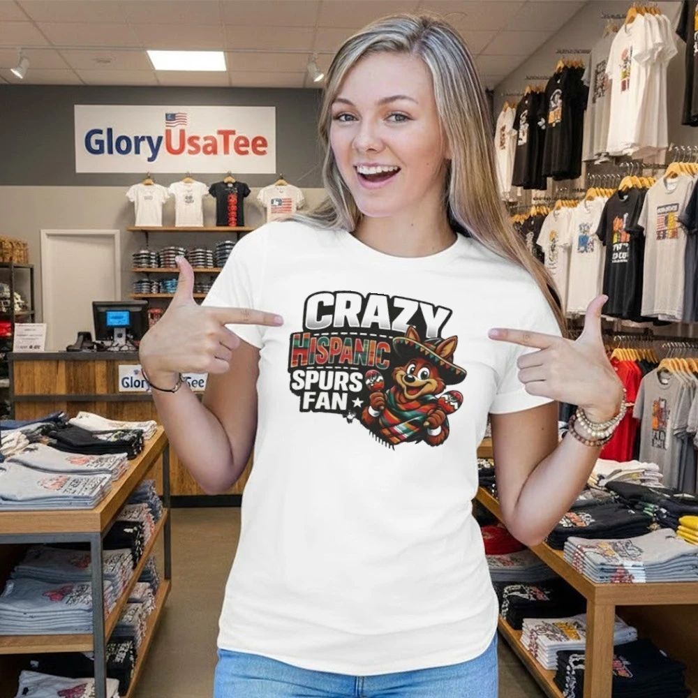 Crazy Hispanic Spurs Fan San Antonio Spurs fan moment Shirt