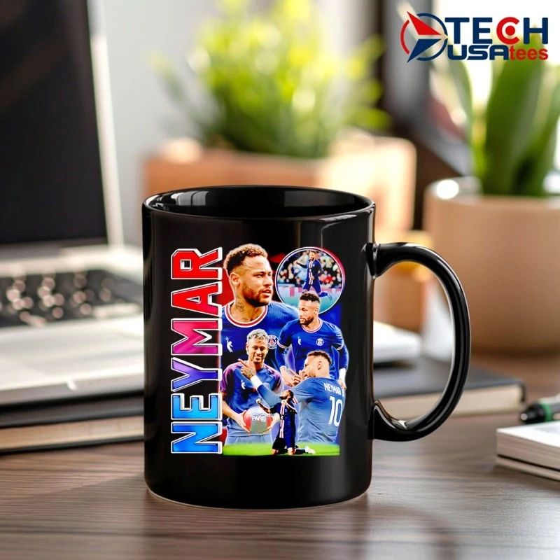 Neymar Paris Saint-Germain Soccer graphic shirt