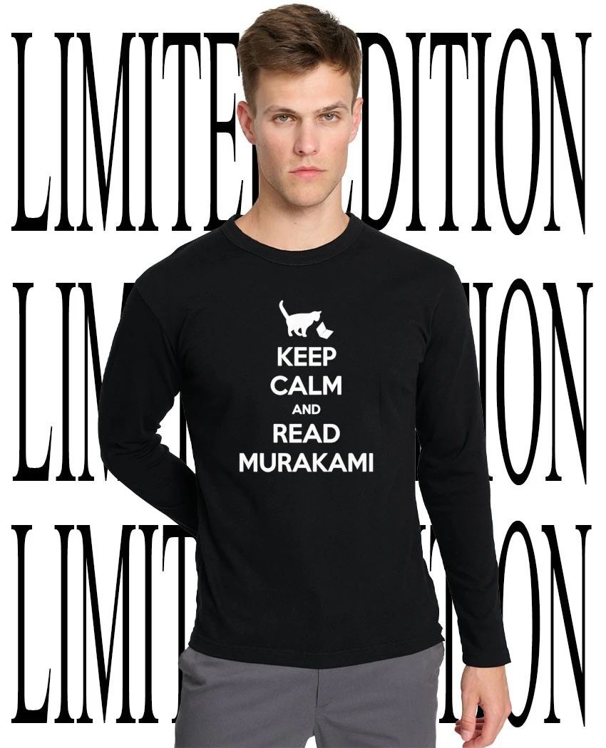 Keep calm and read murakami shirt