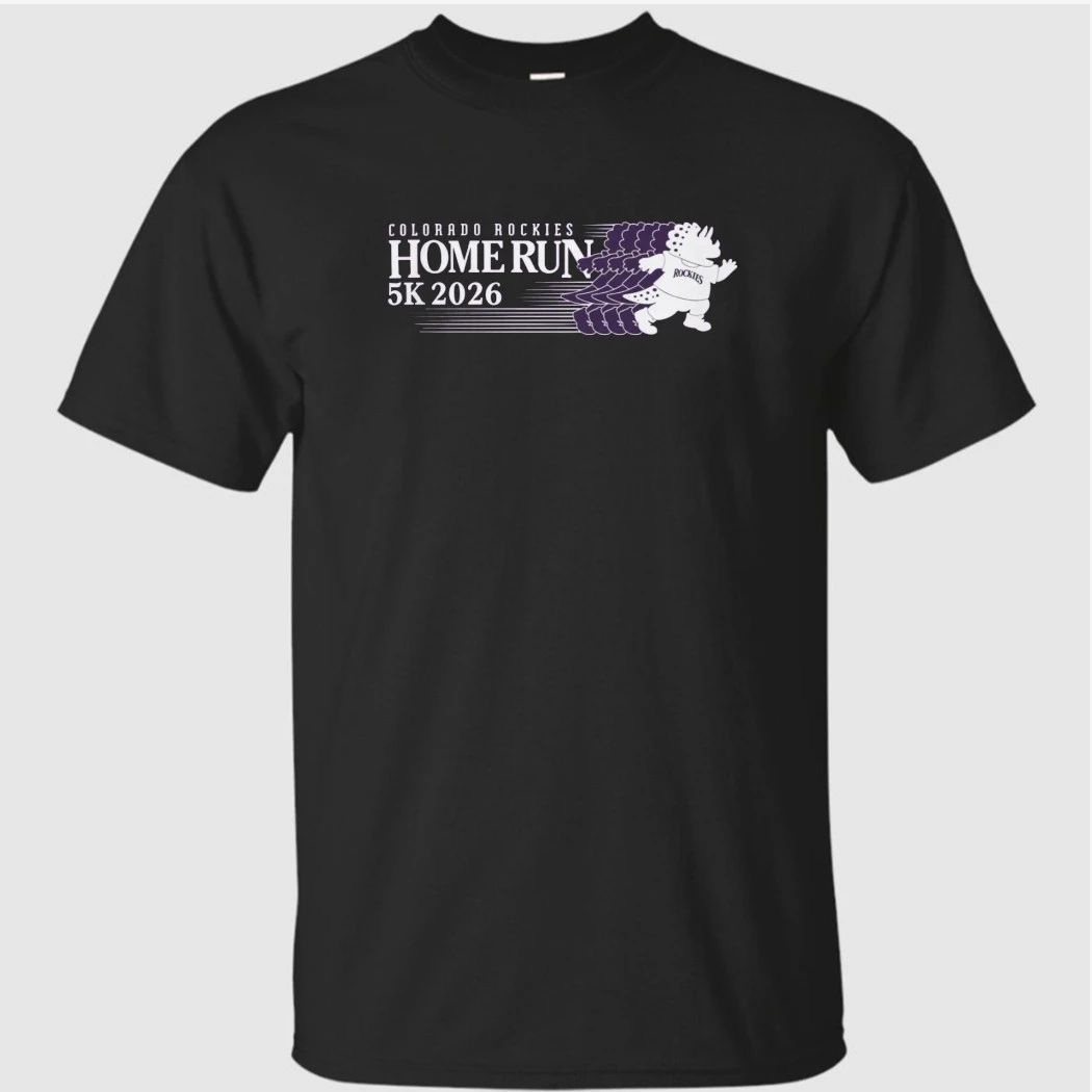 Colorado Rockies Home Run 5K 2026 Shirt
