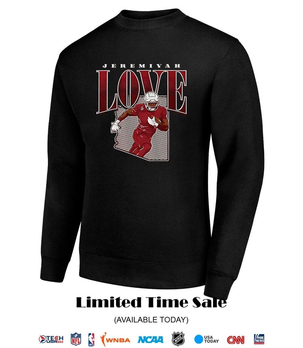 Jeremiyah Love Arizona Cardinals State Star Remix shirt