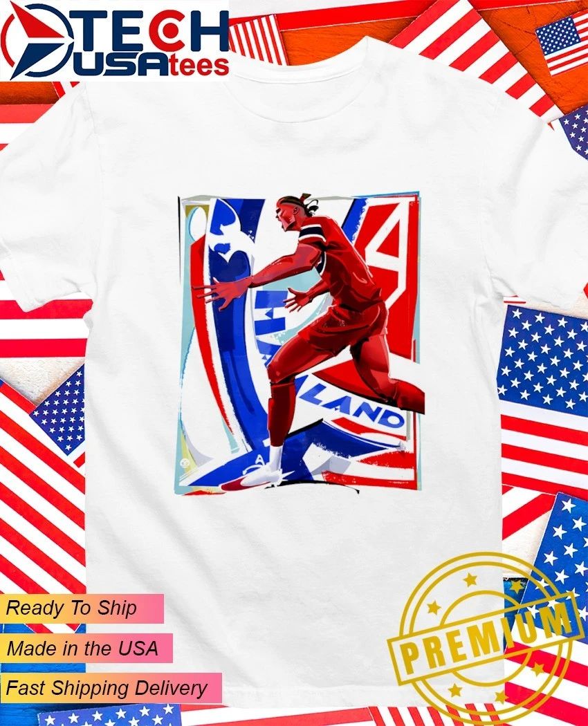 Erling Haaland Manchester City World Cup 2026 art shirt