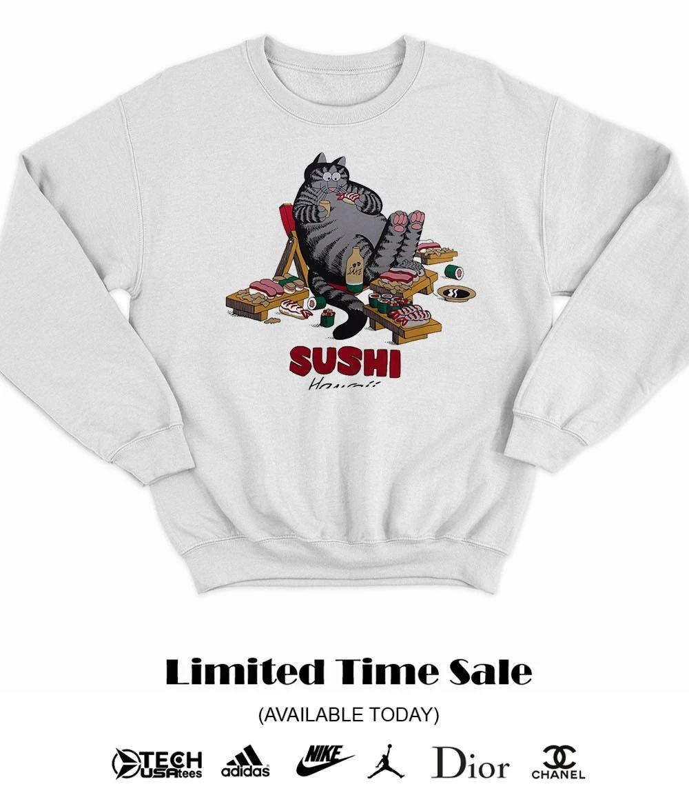 Sushi Hawaii Cat shirt