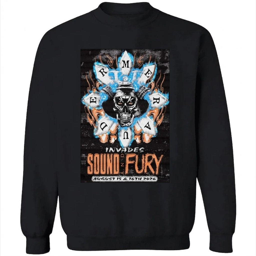 Merauder Aug 15 and 16 2026 Poster Sound And Fury Shirt