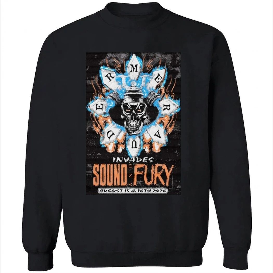 Merauder Aug 15 and 16 2026 Poster Sound And Fury Shirt