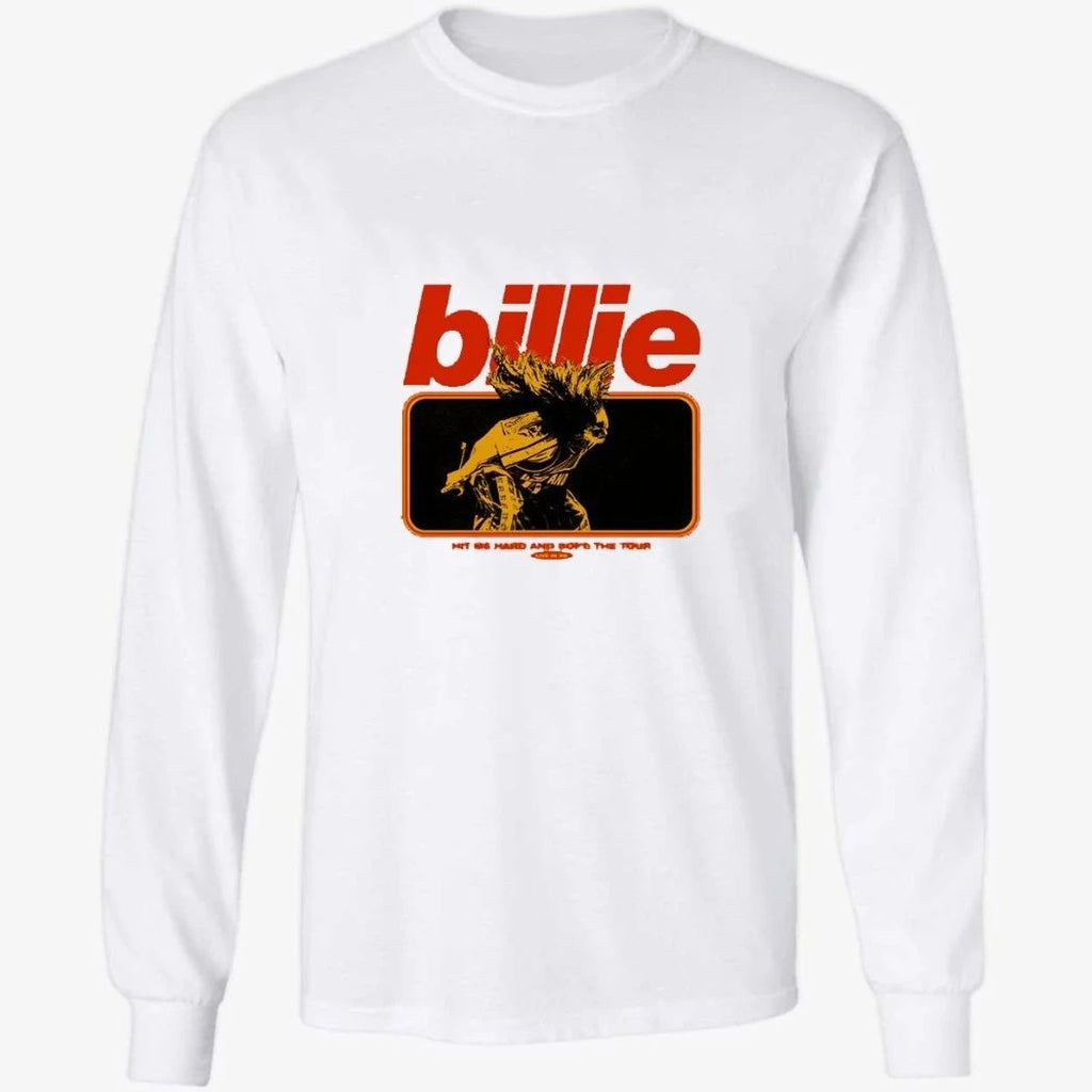 Billie Eilish Hit Me Hard And Soft The Tour Live in 3D Merch Live In 3D Hair Whip Mustard Shirt