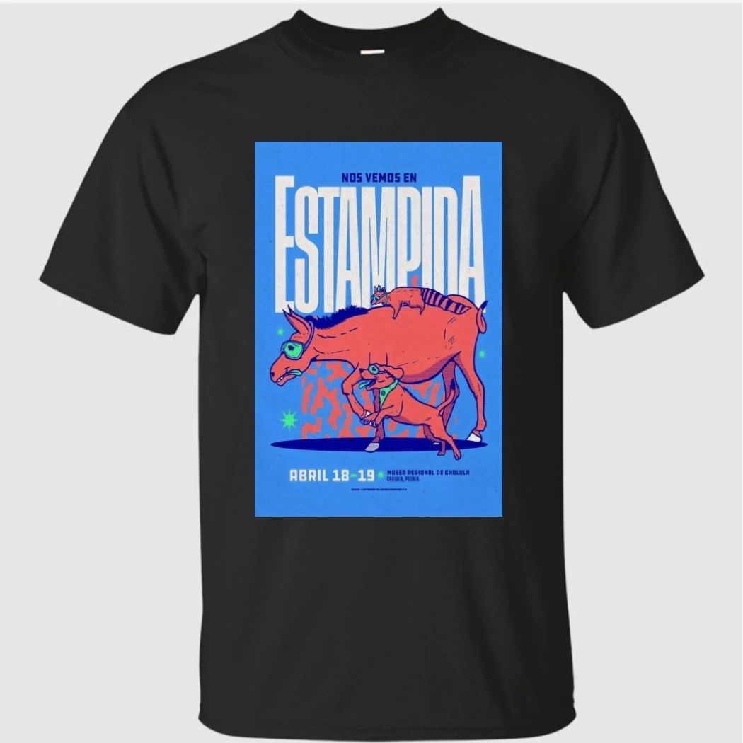 Nos vemos en el Festival Estampida Abril 18-19, 2026 Poster Shirt