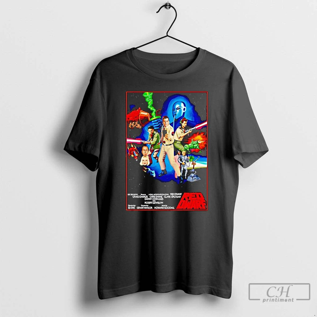 Classic Red Dwarf Wars Characters T Shirts