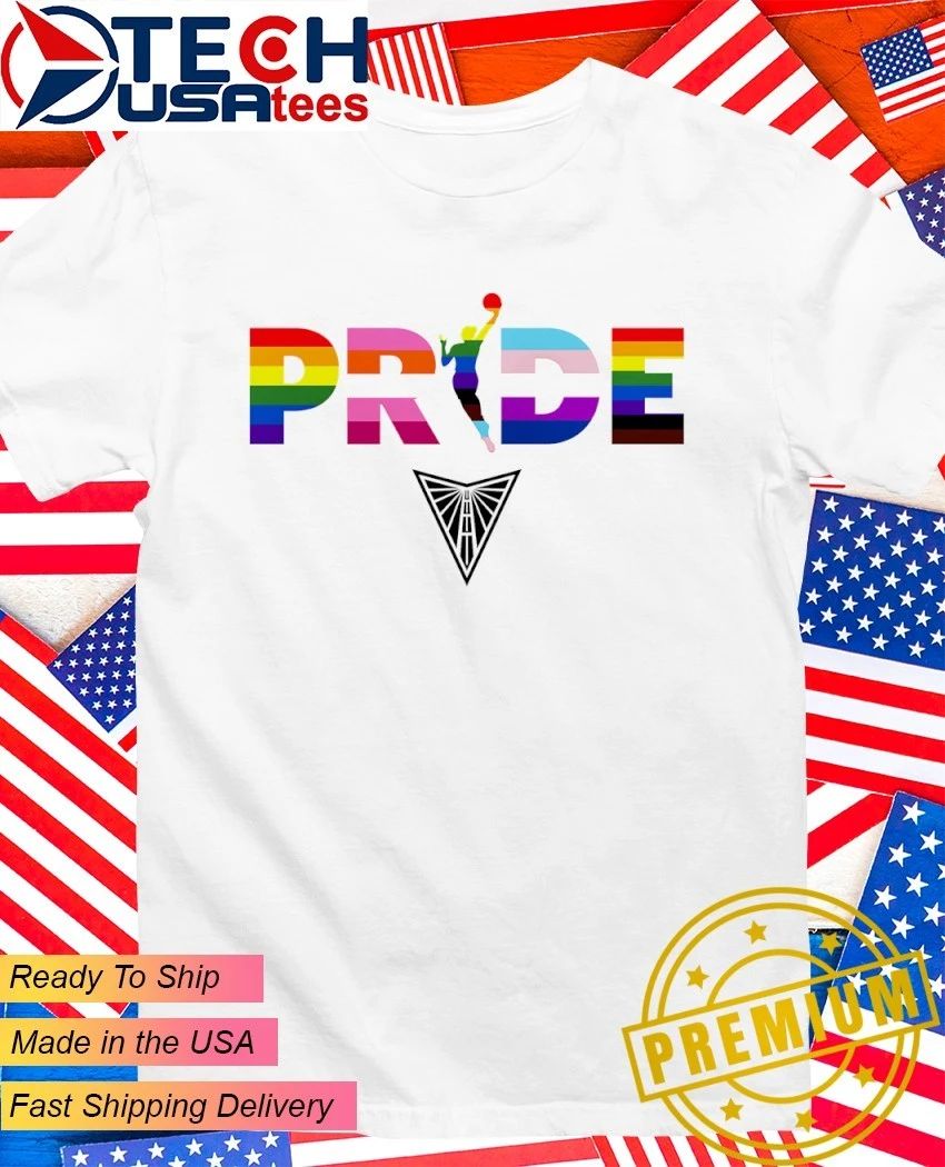 Golden State Valkyries WNBA Pride Month logo shirt