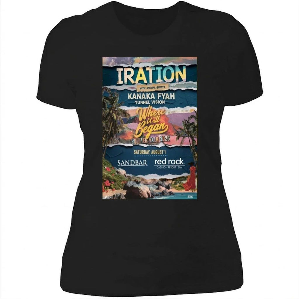 Iration Aug 1 2026 in Red Rock Casino Resort & Spa, Las Vegas, NV Concert Poster Shirt